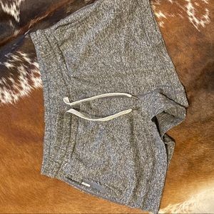 Vuori grey lounge shorts